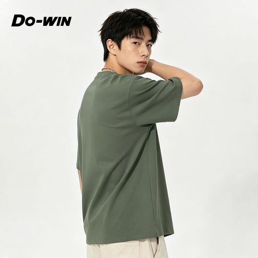 多威DO-WIN亲肤透气纯棉圆领T恤男干爽户外徒步运动健身2262304 商品图2