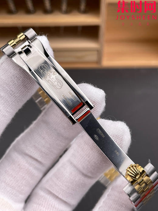 劳力士GS日志型系列 女款31mm 日志31系列 间金钻圈 女士腕表 搭载改Cal.2236全自动机械机芯 商品图6