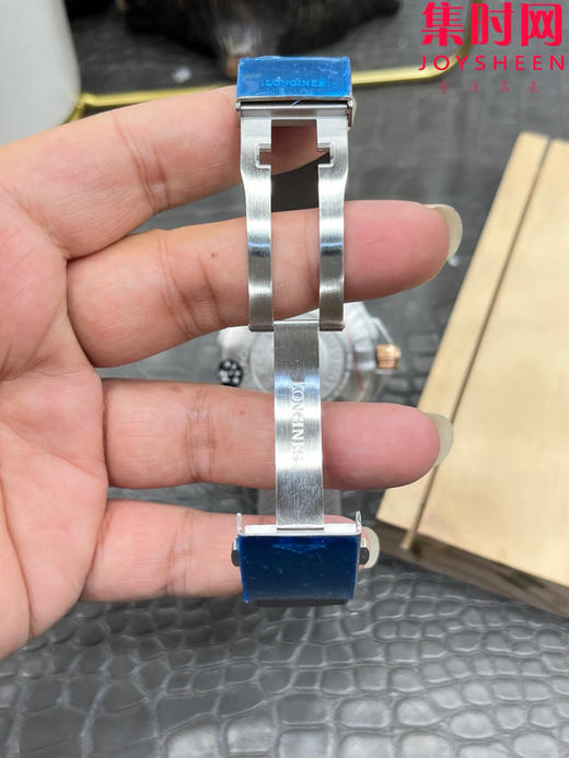 AF浪琴康卡斯43系列 康卡斯43mm 间金灰 男士腕表 潜入时光深海 探寻康卡斯潜水系列 商品图7