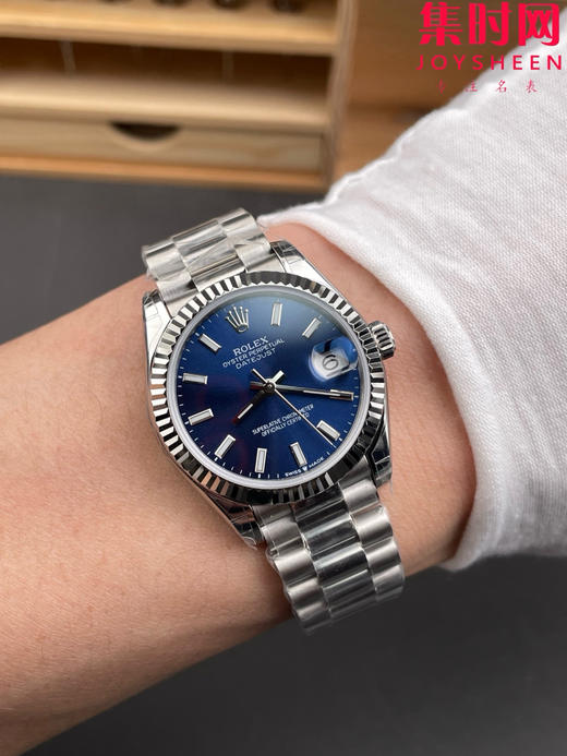 劳力士GS日志型系列 女款31mm 日志31系列 女士腕表 搭载改Cal.2236全自动机械机芯 商品图8
