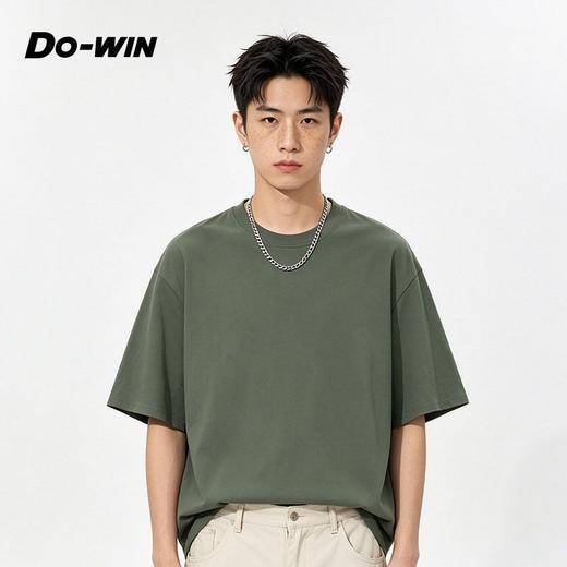 多威DO-WIN亲肤透气纯棉圆领T恤男干爽户外徒步运动健身2262304 商品图3