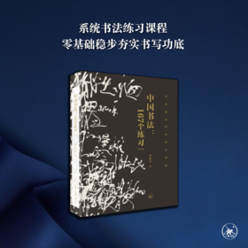 中国书法 167个练习 书法技法的分析与训练 增订版 邱振中 著