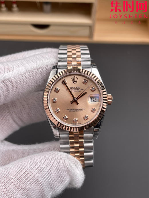 劳力士GS日志型系列 女款31mm 日志31系列 女士腕表 搭载改Cal.2236全自动机械机芯 商品图0