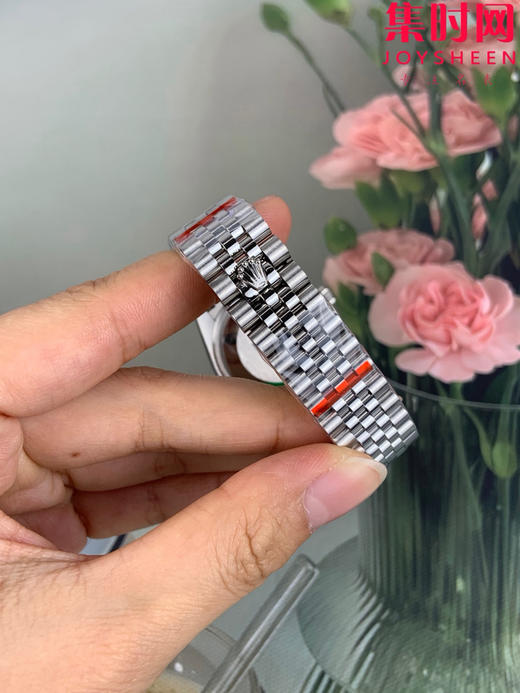 劳力士GS日志型系列 女款31mm 日志31系列 绿盘 薄荷绿 女士腕表 搭载改Cal.2236全自动机械机芯 商品图7