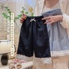 📣疯了吧‼️29.9 元❗️73-170 码女童神裤直接冲❗️夏季新款女童韩版蕾丝花边山本直筒九分裤聚★为爱严选 商品缩略图2