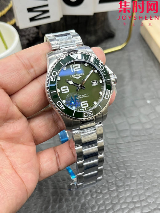 AF浪琴康卡斯43系列 康卡斯43mm 男士腕表 潜入时光深海 探寻康卡斯潜水系列 商品图3