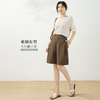 【LINEN 老钱风天丝亚麻五分裤】S-2XL，85-150斤可穿，臻选亚麻天丝材质，版型垂顺百搭，文艺老钱风拿捏！ 商品缩略图2