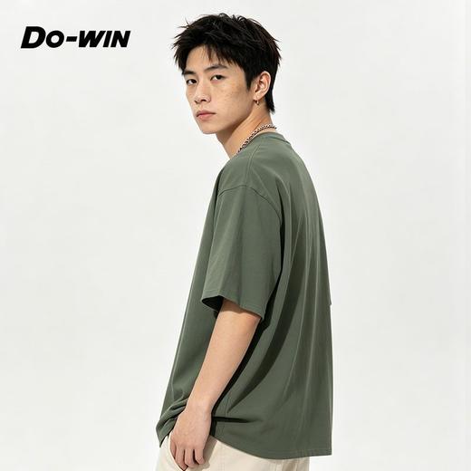 多威DO-WIN亲肤透气纯棉圆领T恤男干爽户外徒步运动健身2262304 商品图4