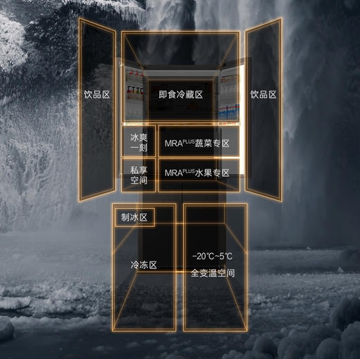 卡萨帝（Casarte）冰箱 BCD-551WGCTDMGCJU1 商品图7