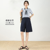 【LINEN 老钱风天丝亚麻五分裤】S-2XL，85-150斤可穿，臻选亚麻天丝材质，版型垂顺百搭，文艺老钱风拿捏！ 商品缩略图1