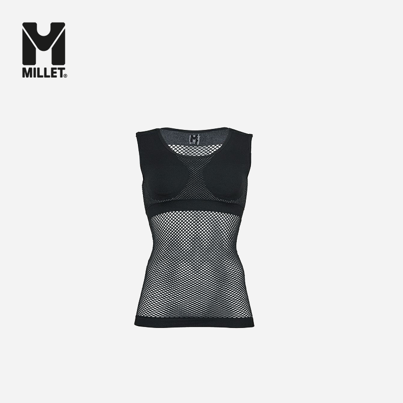 MILLET觅乐DRYNAMIC女士运动网眼内衣无袖背心透气舒适 MIV01278