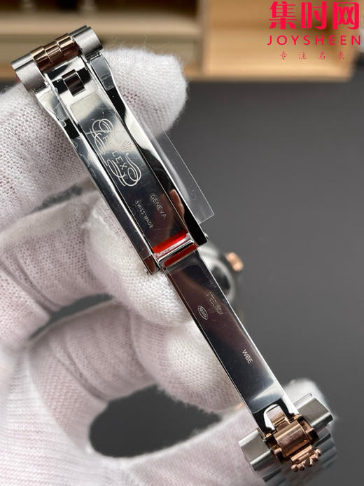 劳力士GS日志型系列 女款31mm 日志31系列 间玫金紫盘钻面 女士腕表 搭载改Cal.2236全自动机械机芯 商品图6