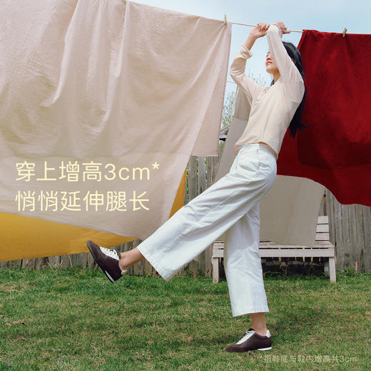 7or9休闲鞋德训鞋真皮单鞋咖啡恰巴塔 商品图3