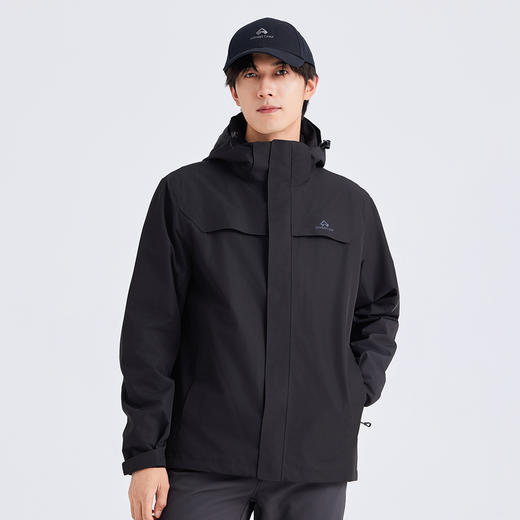 【朱雀冲锋衣】拓路者单层登山服男款防风防水外套 商品图3