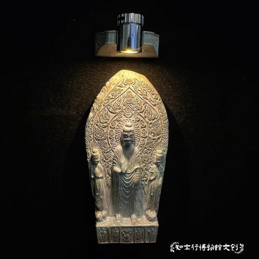 开封博物馆北魏孔慧超石造像发光冰箱贴桌面摆件河南旅游纪念品 商品图4
