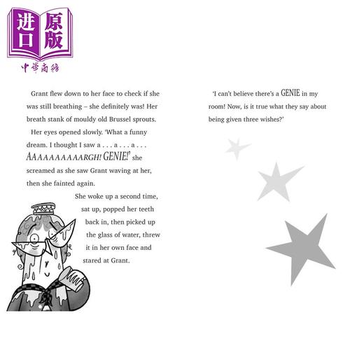 【中商原版】精灵小搭档2 Genie and Teeny Wishful Thinking 英文原版 儿童故事书 精彩刺激的奇幻冒险故事 进口童书 6岁以上 商品图4