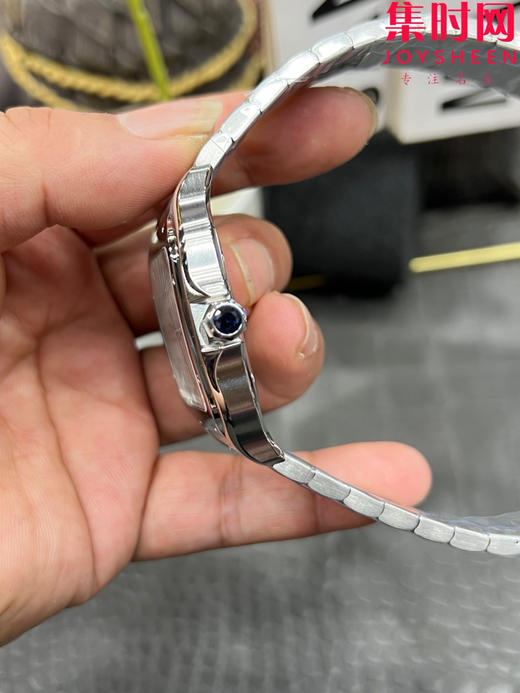 THB卡地亚山度士系列WSSA0018 山度士大号 男士腕表 表径39.8mm 商品图5