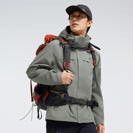 【朱雀冲锋衣】拓路者单层登山服男款防风防水外套 商品图6