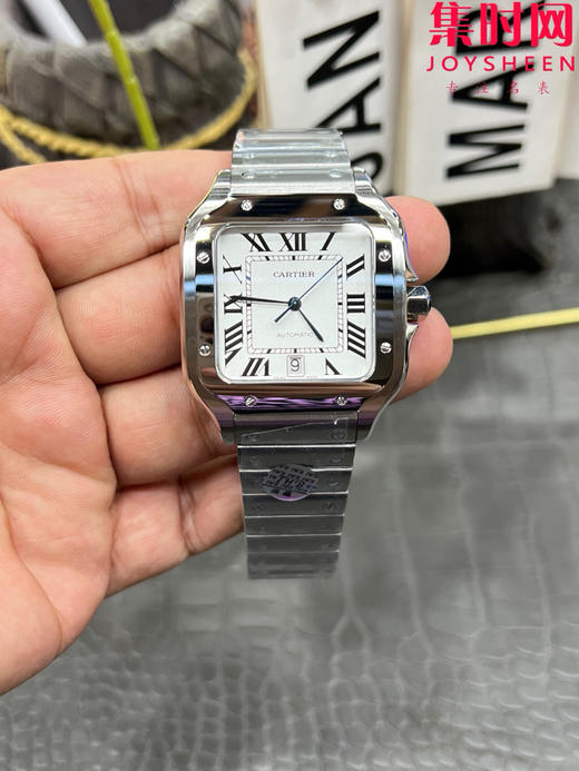 THB卡地亚山度士系列WSSA0018 山度士大号 男士腕表 表径39.8mm 商品图0