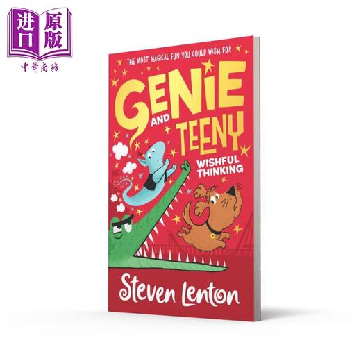 【中商原版】精灵小搭档2 Genie and Teeny Wishful Thinking 英文原版 儿童故事书 精彩刺激的奇幻冒险故事 进口童书 6岁以上 商品图1
