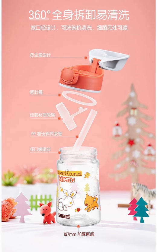 正品瑞士SIGG希格儿童水杯450ml 商品图2