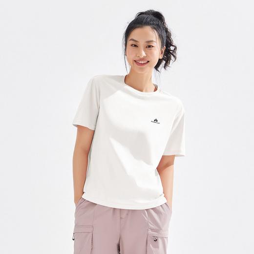拓路者夏季纯棉舒适百搭圆领短袖女式T恤衫动物印花休闲上衣 商品图2