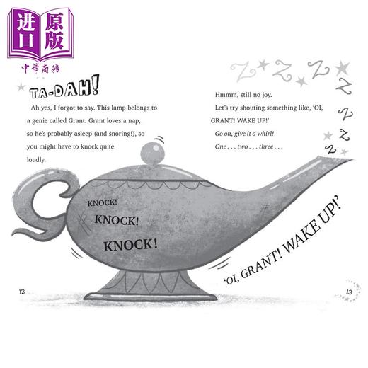 【中商原版】精灵小搭档2 Genie and Teeny Wishful Thinking 英文原版 儿童故事书 精彩刺激的奇幻冒险故事 进口童书 6岁以上 商品图2