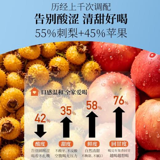 神农金康 有机刺梨原汁50ml*10瓶/盒【升级款】有机刺梨苹果汁100%原汁原浆原液贵州特产 商品图3