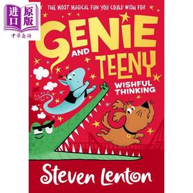 【中商原版】精灵小搭档2 Genie and Teeny Wishful Thinking 英文原版 儿童故事书 精彩刺激的奇幻冒险故事 进口童书 6岁以上