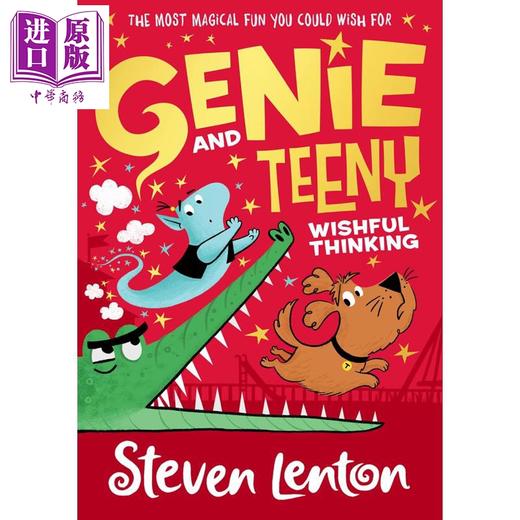 【中商原版】精灵小搭档2 Genie and Teeny Wishful Thinking 英文原版 儿童故事书 精彩刺激的奇幻冒险故事 进口童书 6岁以上 商品图0