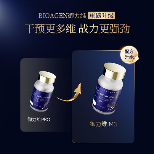 BIOAGEN博奥真御力维升级版 M3 90粒/瓶（XMAJ） 商品图1