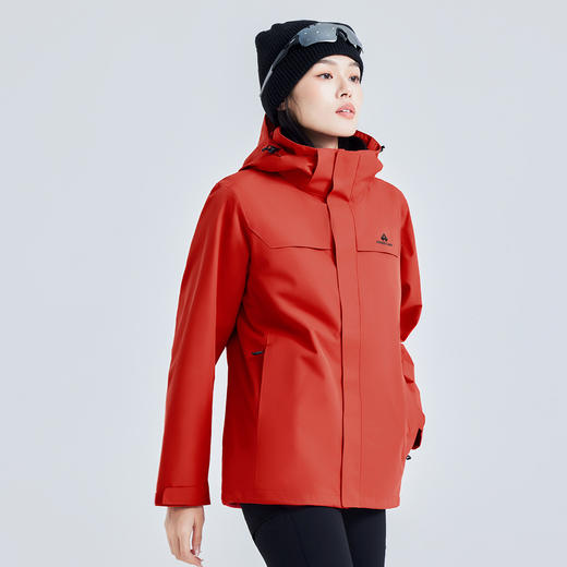 【朱雀冲锋衣 女】拓路者户外抓绒衣内胆登山服三合一防风防水外套女 商品图4