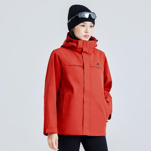 【朱雀冲锋衣 女】拓路者户外抓绒衣内胆登山服三合一防风防水外套女 商品图2