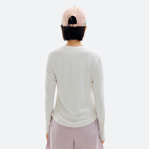 任2件-10元【女款双侧抽绳速干凉感T】【UPF50+防晒 速干 凉感】探拓 户外凉感速干抽绳款T恤（长袖/短袖）2622094TX/2622030TX 商品图10