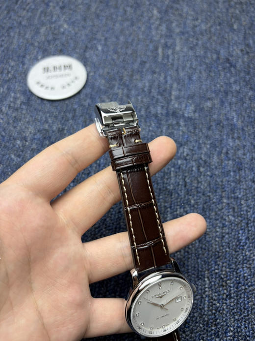 【新款大号40mm】浪琴名匠3点历系列 白盘钻面 男士腕表
机芯：进口西铁城全自动机械机芯 商品图7