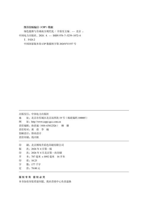 绿色能源与全球南方现代化 商品图3