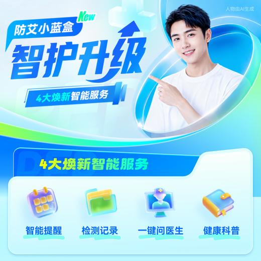 【HIV紧急阻断极速达服务】防艾小蓝盒（PEP）药房直供-「联系客服优先配送」 商品图1