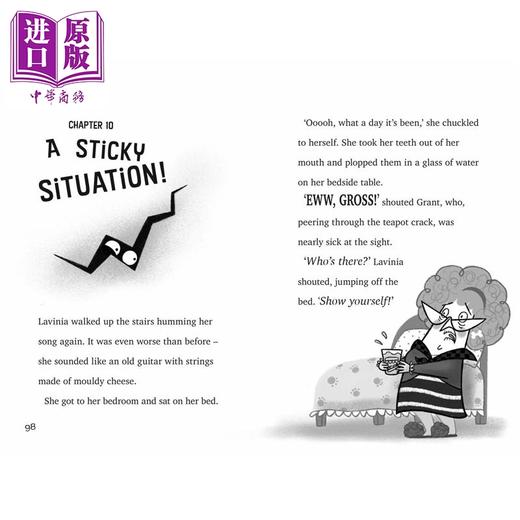 【中商原版】精灵小搭档1 Genie and Teeny Make a Wish 英文原版 儿童故事书 精彩刺激的奇幻冒险故事 友谊和勇气 进口童书 商品图4