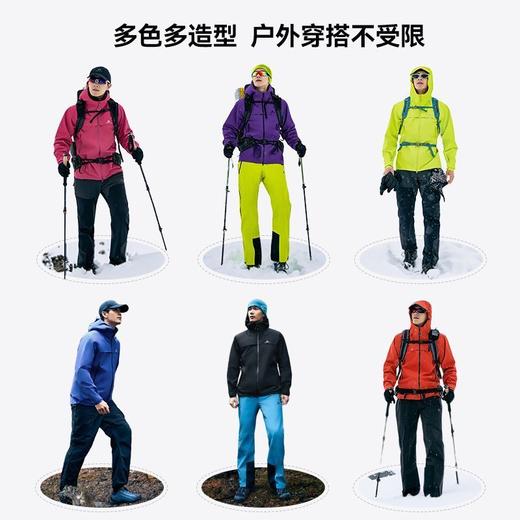 【朱雀PRO冲锋衣】拓路者3L硬壳男女雪山单冲防风防水徒步登山服 商品图4