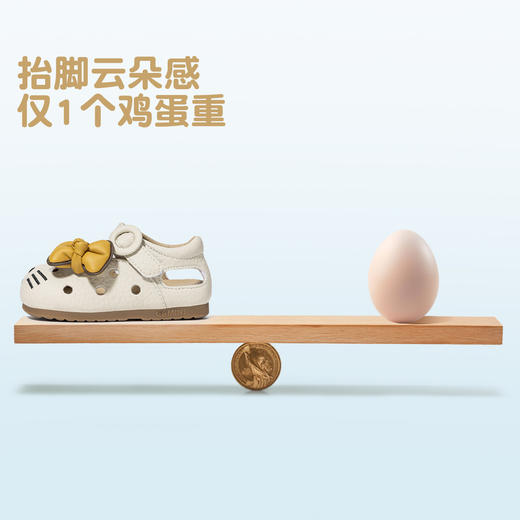 EBMIN英贝米尼女童学步鞋夏季新款魔术贴童鞋蝴蝶结猫咪宝宝凉鞋18-26★ 商品图1