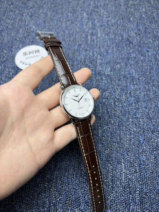 【新款大号40mm】浪琴名匠3点历系列 白盘钻面 男士腕表
机芯：进口西铁城全自动机械机芯 商品图2