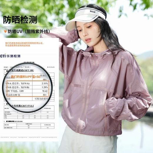 拓路者夏季防晒衣女防紫外线upf50+户外轻薄透气防晒服外套皮肤衣 商品图1