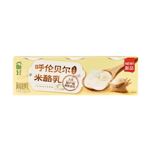 伊利100g*3畅轻呼伦贝尔米酪乳大米味 商品图0