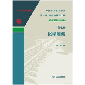水利水电工程施工技术全书第一卷地基与基础工程第七册化学灌浆