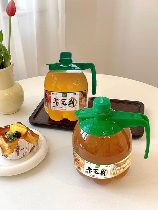 【口感细腻 清爽解暑】新疆直发蜂蜜卡瓦斯 蜂蜜发酵西域风味谷物饮料 1L*4瓶 商品图2