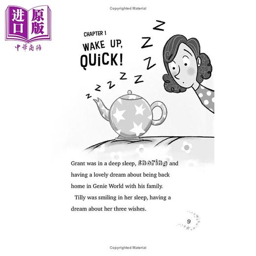 【中商原版】精灵小搭档3 Genie and Teeny The Wishing Well 英文原版 儿童故事书 精彩刺激的奇幻冒险故事 进口童书 6岁以上 商品图2