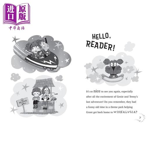 【中商原版】精灵小搭档4 Genie and Teeny Wish Upon a Star 英文原版 儿童故事书 精彩刺激的奇幻冒险故事 进口童书6岁以上 商品图2
