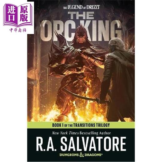 预售 【中商原版】兽人之王 龙与地下城 转生三部曲 第1部 The Orc King 英文原版 R A Salvatore 奇幻小说  商品图0