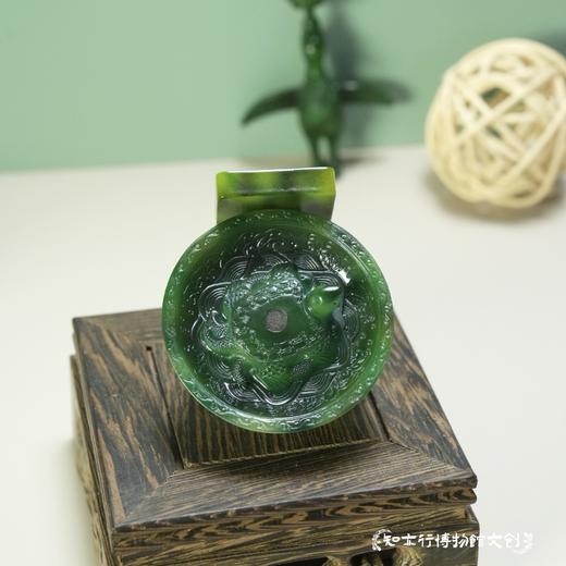 开封博物馆碧玉海晏河清蜡台立体冰箱贴河南旅游文创礼物纪念品 商品图3