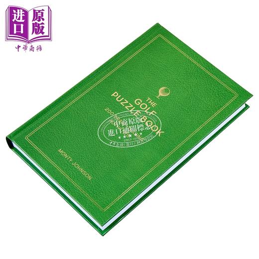 【中商原版】高尔夫谜题书 200个烧脑谜题 游戏和趣味问答 The Golf Puzzle Book 英文原版 Monty Johnson 商品图1